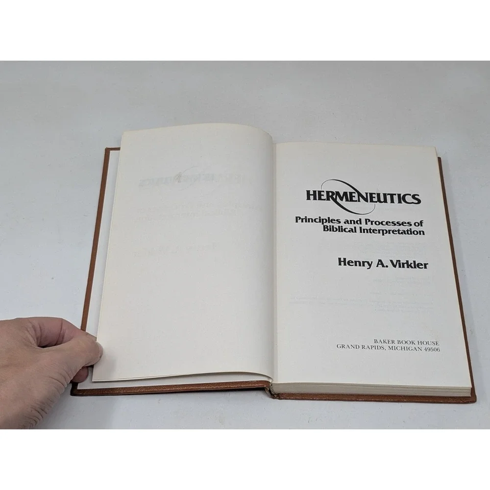 Hermeneutics Principles Processes of Biblical Interpretation by Henry Virkler 80
